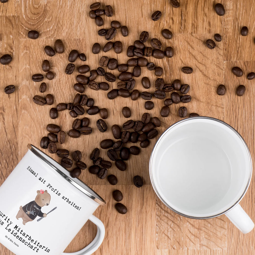 Enamel camping mug Security Guard Passion adventure mug, camping metal cup, metal cup, stainless steel drinking cup, enamel mug, travel mug, camping mug, hiking mug, camper mug, campfire mug, camp coffee mug, outdoor cup, tin coffee cup, lightweight camping mug, metal camping mug, bushcraft mug, backpacking mug, steel mug for camping, enamel camping cup, enamel drinking mug, gift, gift idea, best, farewell gift, passing exam, anniversary, retirement, promotion, job start, sayings, funny, profession