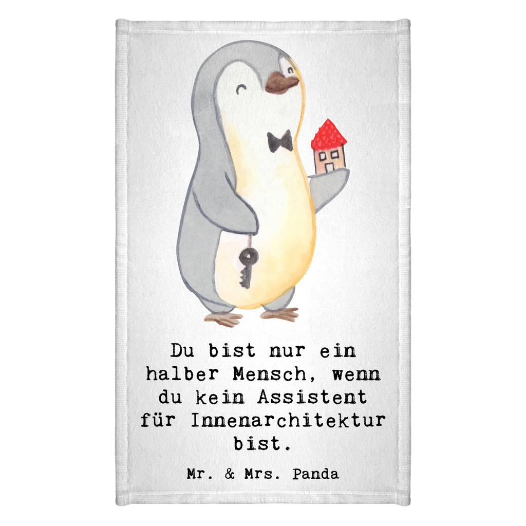 Ręcznik dla gości Asystent do architektury wnętrz serce Zawód, Wykształcenie, Jubileusz, Pożegnanie, Emerytura, Kolega, Koleżanka, Prezent, Dawać, Pracownik, Współpracownik, Firma, Dziękuję, Dziękuję bardzo