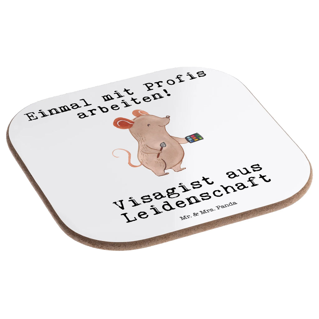 Square coaster Make-up artist Passion gifts, party, breakfast, Coasters, glass coasters, gift, presents, gift idea, best, farewell gift, passing exam, anniversary, retirement, promotion, job start, sayings, funny, profession