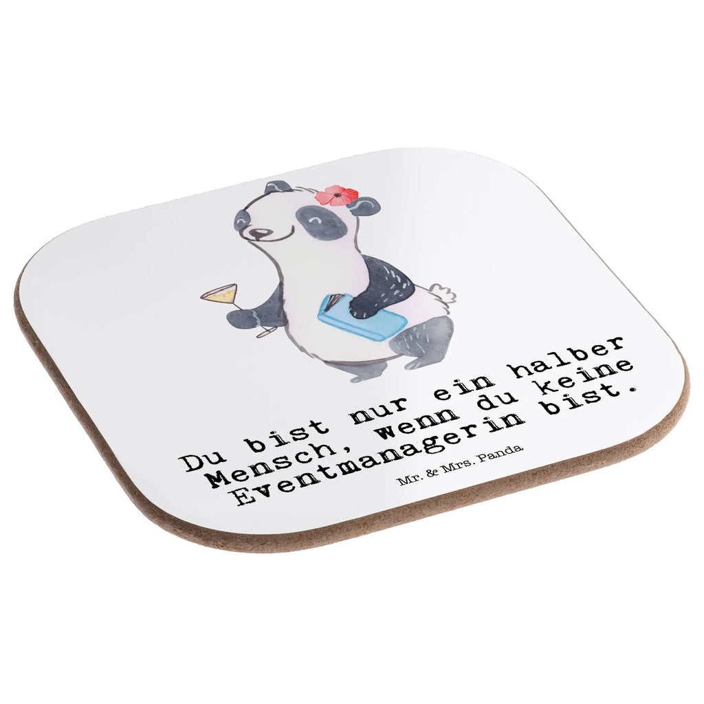 Square coaster Event Manager Heart breakfast, glass coasters, gifts, party, Coasters, presents, gift, gift idea, best, farewell gift, passing exam, anniversary, retirement, promotion, job start, sayings, funny, profession