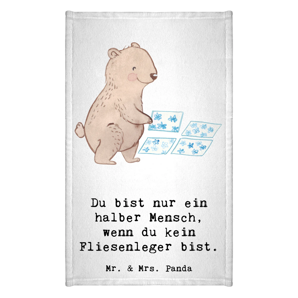 Guest towel Tile setter Heart gift, sayings, gift idea, best, farewell gift, passing exam, anniversary, retirement, promotion, job start, profession