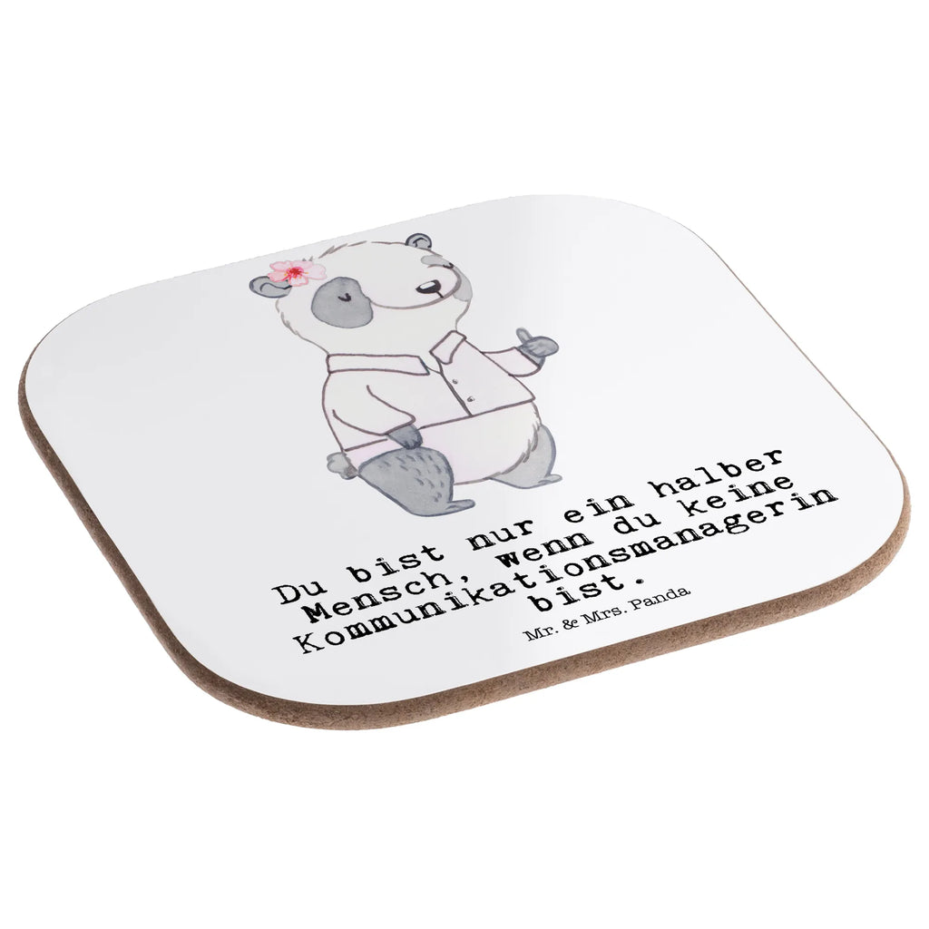 Square coaster Communications Manager Heart glass coasters, Coasters, presents, gift, breakfast, gifts, party, gift idea, best, farewell gift, passing exam, anniversary, retirement, promotion, job start, sayings, funny, profession