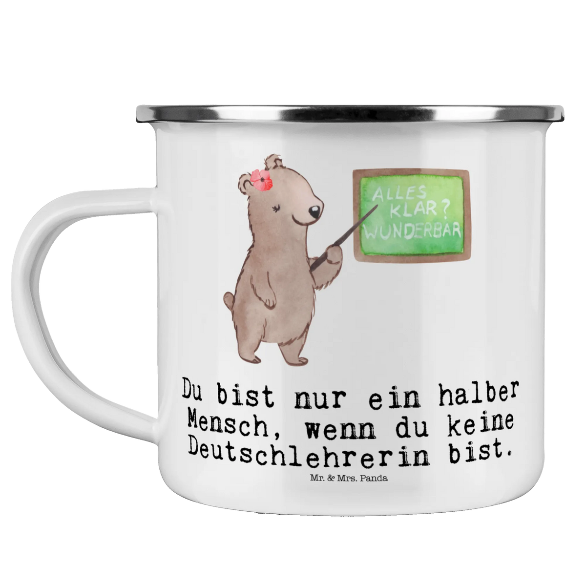 Camping Emaille Tasse Deutschlehrerin Herz Emailletasse, Motivtasse, emaillebecher, Teetasse, outdoortasse, reisetasse, blechbecher, Teebecher, Emaille Becher, becher emaille, metallbecher, Kaffeepott, Tasse Emaille, Campingtasse, Campingbecher, Blechtasse, wanderbecher, Outdoor Becher, wandertasse, Haferl, Pott, Emaille Tasse, Reisebecher, Outdoor Tasse, Geschenk, Schenken, Jubiläum, Danke, Dankeschön, Beruf, Ausbildung, Abschied, Rente, Kollege, Kollegin, Arbeitskollege, Mitarbeiter, Firma, Grundschule, Deutschunterricht, Schule, Deutschlehrerin