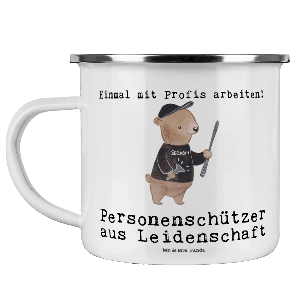 Camping Emaille Tasse Personenschützer aus Leidenschaft Emaille Becher, Kaffeebecher, Reisebecher, Emailletasse, metallbecher, Blechtasse, Becher, Campingtasse, Tasse Emaille, Metalltasse, Teebecher, wandertasse, Campingbecher, emaillebecher, reisetasse, Teetasse, Tasse, Kaffeetasse, Pott, Emaille Tasse, Trinkbecher, becher emaille, wanderbecher, blechbecher, Geschenk, Schenken, Jubiläum, Danke, Dankeschön, Beruf, Ausbildung, Abschied, Rente, Kollege, Kollegin, Arbeitskollege, Mitarbeiter, Firma, Personenschützer, Bodyguard