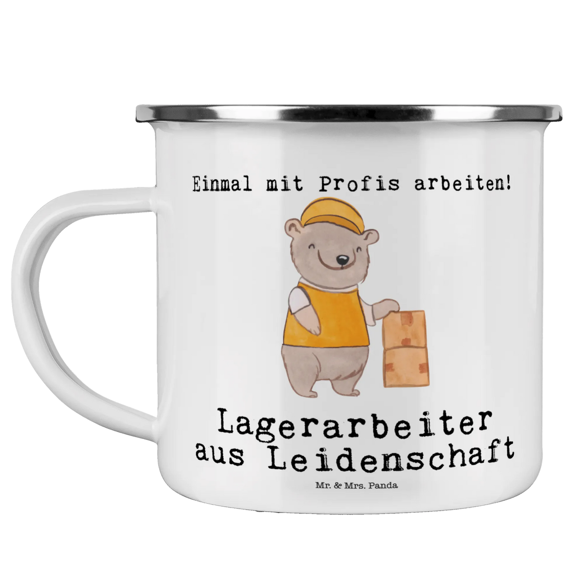 Enamel camping mug Warehouse worker Passion travel mug, camp coffee mug, lightweight camping mug, camping mug, camper mug, hiking mug, enamel camping cup, backpacking mug, bushcraft mug, metal cup, enamel mug, adventure mug, tin coffee cup, camping metal cup, enamel drinking mug, metal camping mug, steel mug for camping, outdoor cup, campfire mug, stainless steel drinking cup, gift, gift idea, best, farewell gift, passing exam, anniversary, retirement, promotion, job start, sayings, funny, profession