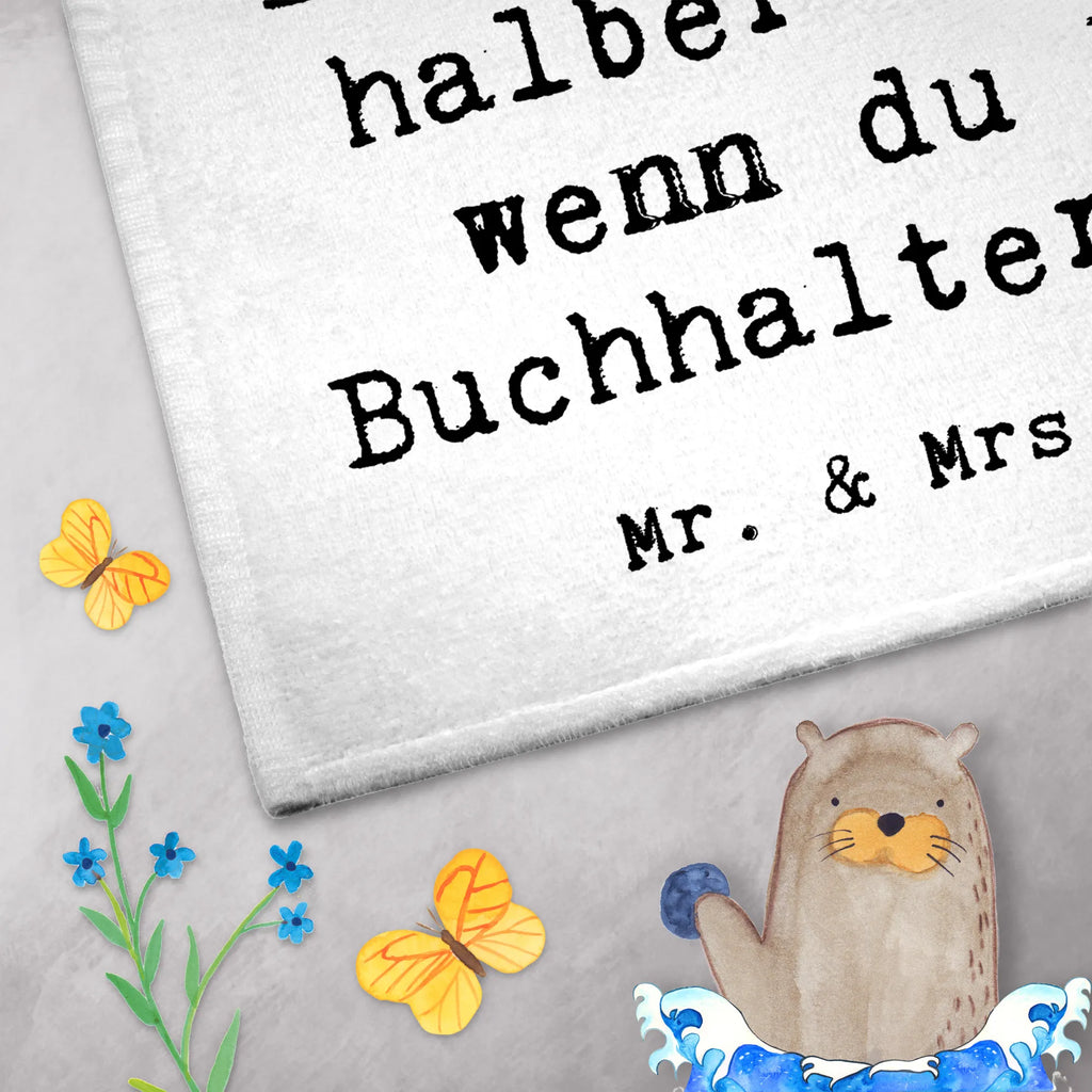 Ręcznik dla gości księgowy serce Zawód, Wykształcenie, Jubileusz, Pożegnanie, Emerytura, Kolega, Koleżanka, Prezent, Dawać, Pracownik, Współpracownik, Firma, Dziękuję, Dziękuję bardzo