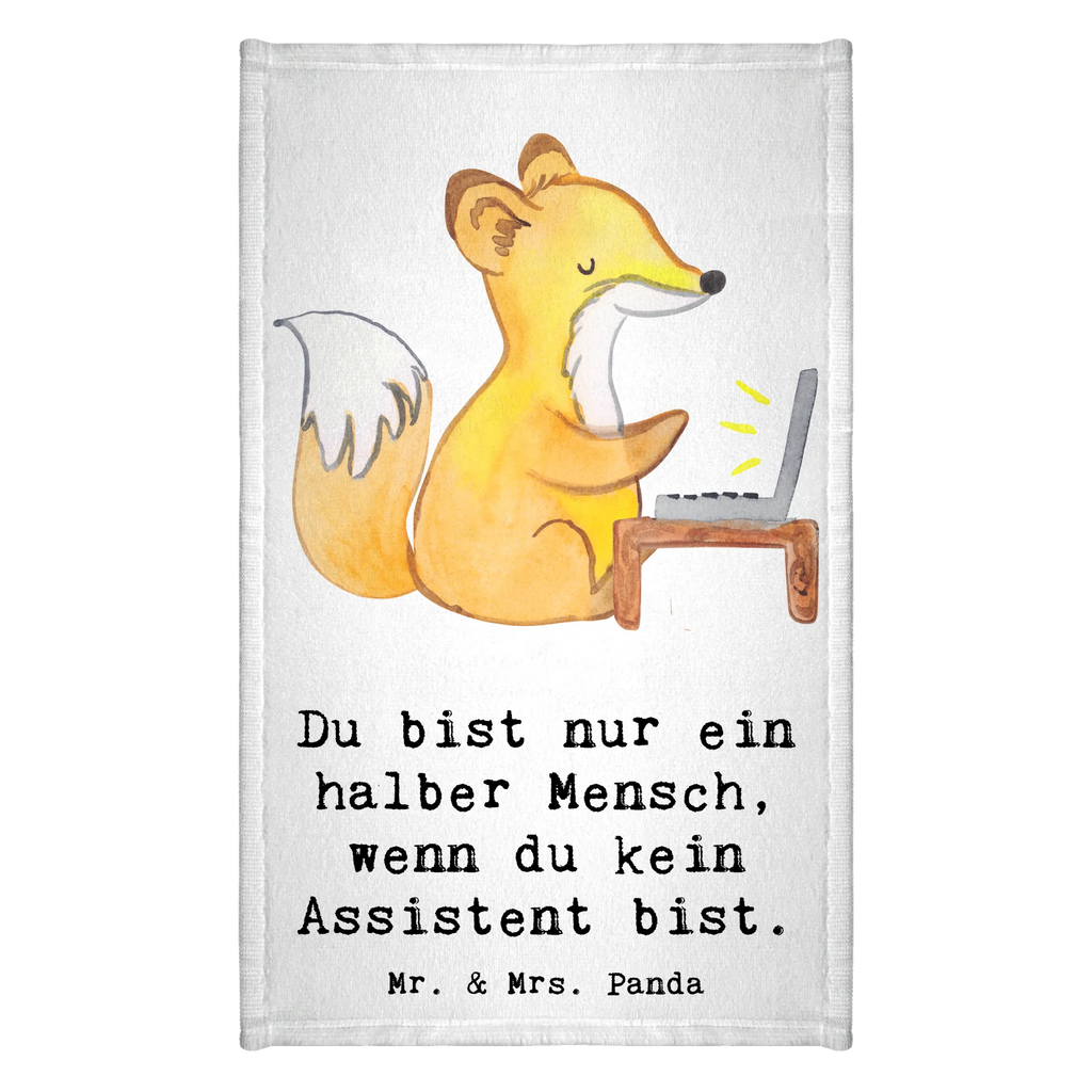 Guest towel Assistant heart Guest towel, guest towels, hand towels, towel, 50 x 30, gift, gift idea, best, farewell gift, passing exam, anniversary, retirement, promotion, job start, sayings, funny, profession