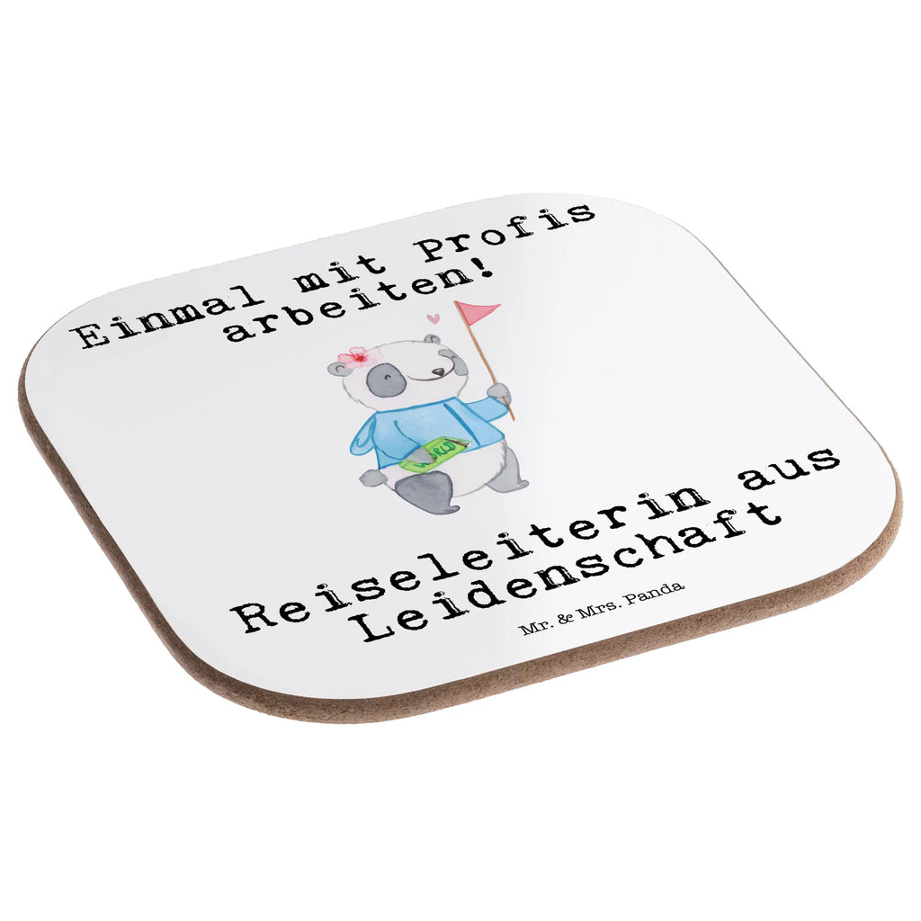Square coaster Tour Guide Passion party, gifts, Coasters, breakfast, presents, gift, glass coasters, gift idea, best, farewell gift, passing exam, anniversary, retirement, promotion, job start, sayings, funny, profession