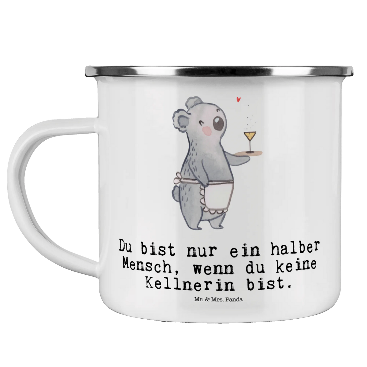Camping Emaille Tasse Kellnerin Herz reisetasse, Teetasse, Pott, Motivtasse, Outdoor Becher, Kaffeepott, Haferl, Campingtasse, Blechtasse, wanderbecher, blechbecher, Emailletasse, becher emaille, metallbecher, Campingbecher, wandertasse, outdoortasse, emaillebecher, Outdoor Tasse, Tasse Emaille, Emaille Tasse, Teebecher, Emaille Becher, Reisebecher, Geschenk, Schenken, Jubiläum, Danke, Dankeschön, Beruf, Ausbildung, Abschied, Rente, Kollege, Kollegin, Arbeitskollege, Mitarbeiter, Firma, Kellnerin, Servicekraft, Restaurant
