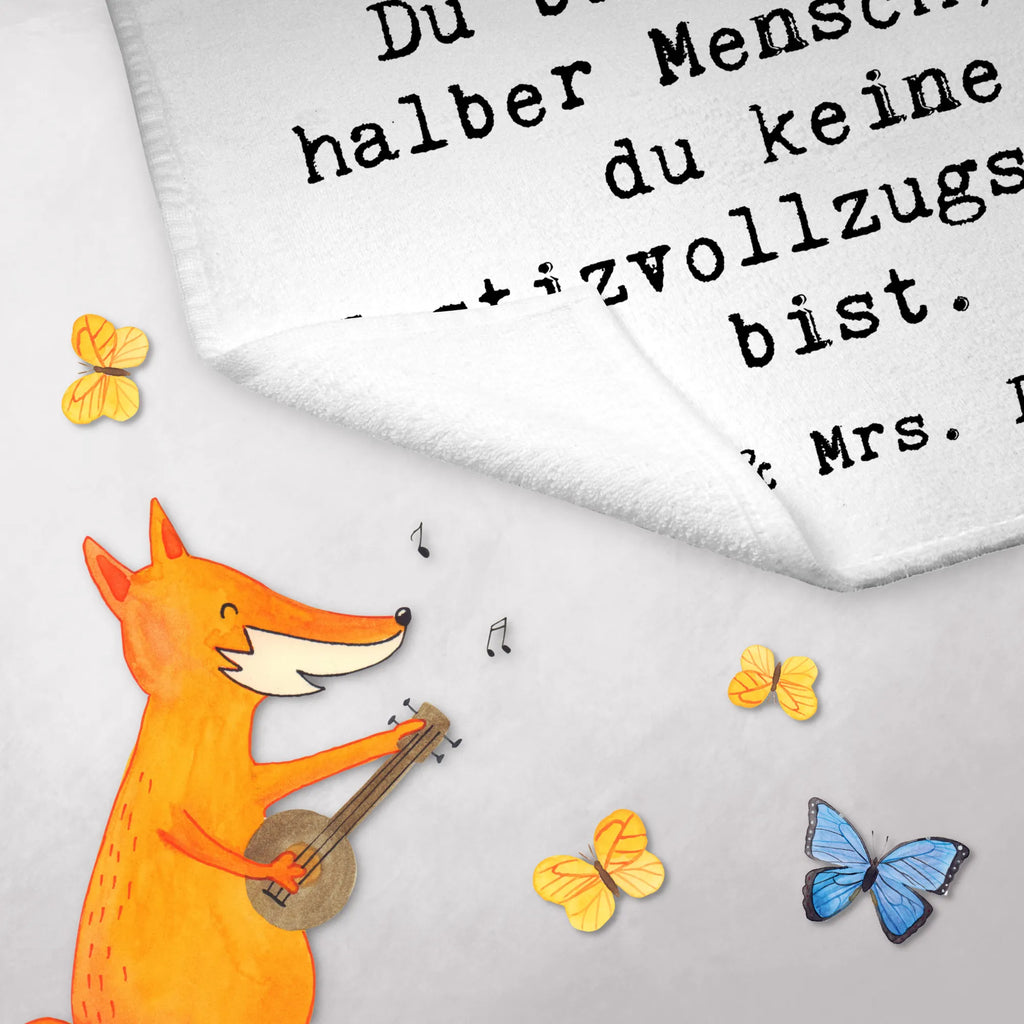 Guest towel Correctional officer Heart guest towels, 50 x 30, hand towels, towel, Guest towel, gift, gift idea, best, farewell gift, passing exam, anniversary, retirement, promotion, job start, sayings, funny, profession