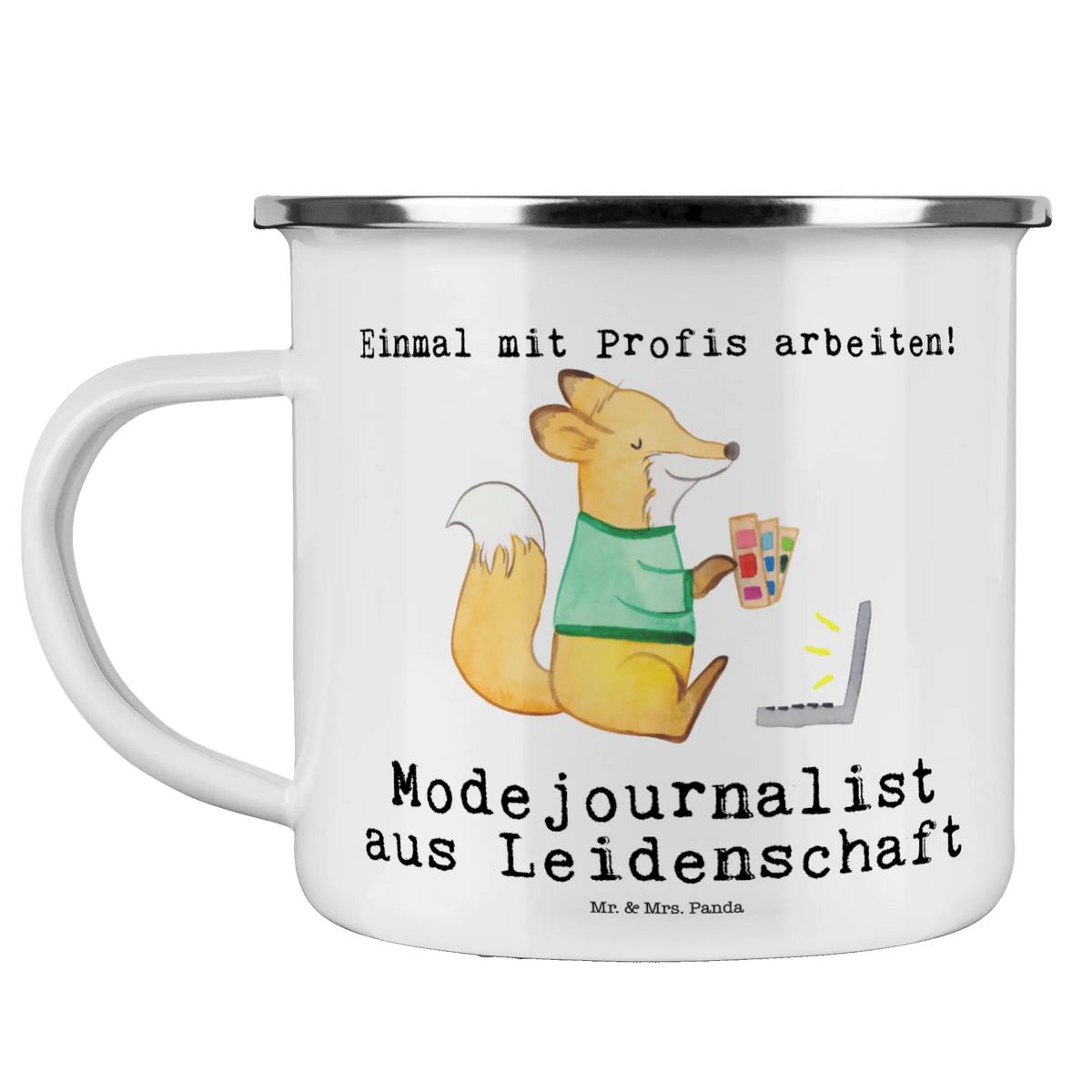Camping Emaille Tasse Modejournalist Leidenschaft Motivtasse, Campingtasse, Emaille Tasse, outdoortasse, emaillebecher, Emailletasse, Emaille Becher, Tasse Emaille, Reisebecher, Teebecher, blechbecher, Haferl, Blechtasse, Outdoor Tasse, reisetasse, Teetasse, wandertasse, Kaffeepott, Outdoor Becher, Pott, Campingbecher, becher emaille, metallbecher, wanderbecher, Geschenk, Schenken, Jubiläum, Danke, Dankeschön, Beruf, Ausbildung, Abschied, Rente, Kollege, Kollegin, Arbeitskollege, Mitarbeiter, Firma, Pressebüro, Studium, Journalist, Reporter, Redakteur, Modejournalist