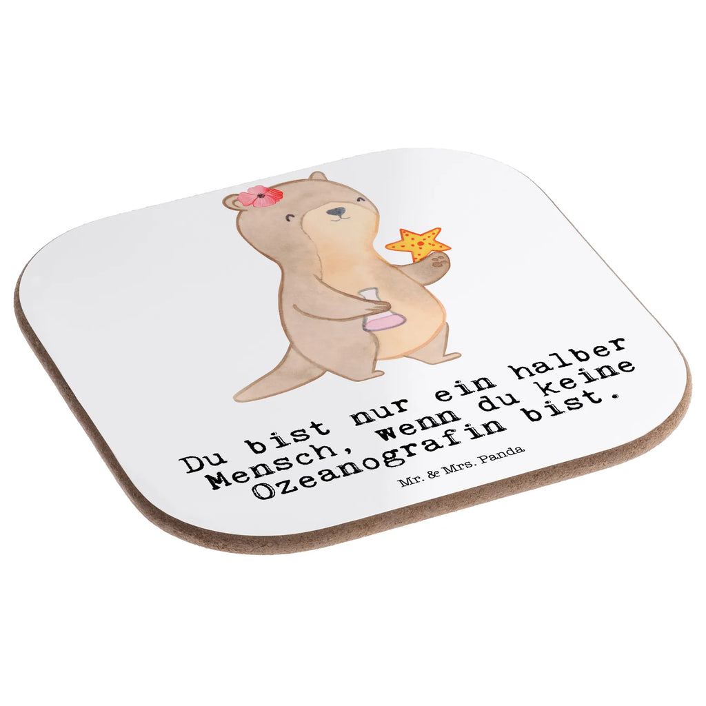 Square coaster female oceanographer Heart glass coasters, gifts, gift, Coasters, party, breakfast, presents, gift idea, best, farewell gift, passing exam, anniversary, retirement, promotion, job start, sayings, funny, profession