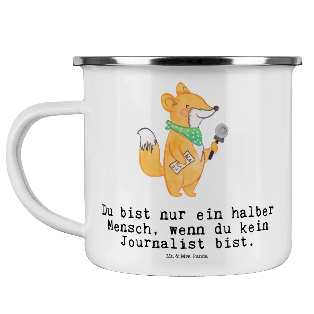 Camping Emaille Tasse Journalist mit Herz Becher, Emailletasse, Kaffeebecher, emaillebecher, blechbecher, Blechtasse, Pott, Metalltasse, Teetasse, Campingbecher, Reisebecher, Tasse Emaille, reisetasse, Teebecher, Emaille Becher, wanderbecher, Tasse, Kaffeetasse, Campingtasse, Emaille Tasse, metallbecher, becher emaille, wandertasse, Trinkbecher, Geschenk, Schenken, Jubiläum, Danke, Dankeschön, Beruf, Ausbildung, Abschied, Rente, Kollege, Kollegin, Arbeitskollege, Mitarbeiter, Firma, Reporter, Studium, Pressebüro, Journalist, Redakteur