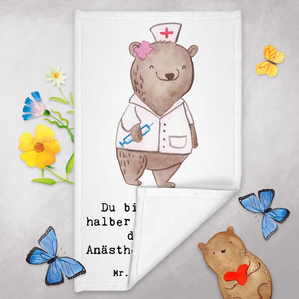 Guest towel anesthesiologist heart Guest towel, hand towels, towel, 50 x 30, guest towels, gift, gift idea, best, farewell gift, passing exam, anniversary, retirement, promotion, job start, sayings, funny, profession