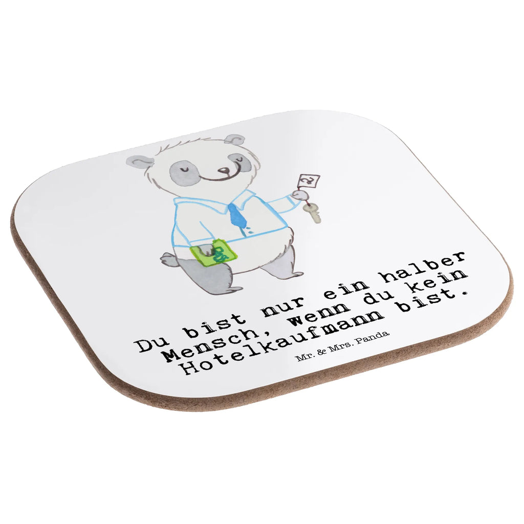 Square coaster Hotel Manager Heart gift, glass coasters, party, Coasters, presents, breakfast, gifts, gift idea, best, farewell gift, passing exam, anniversary, retirement, promotion, job start, sayings, funny, profession