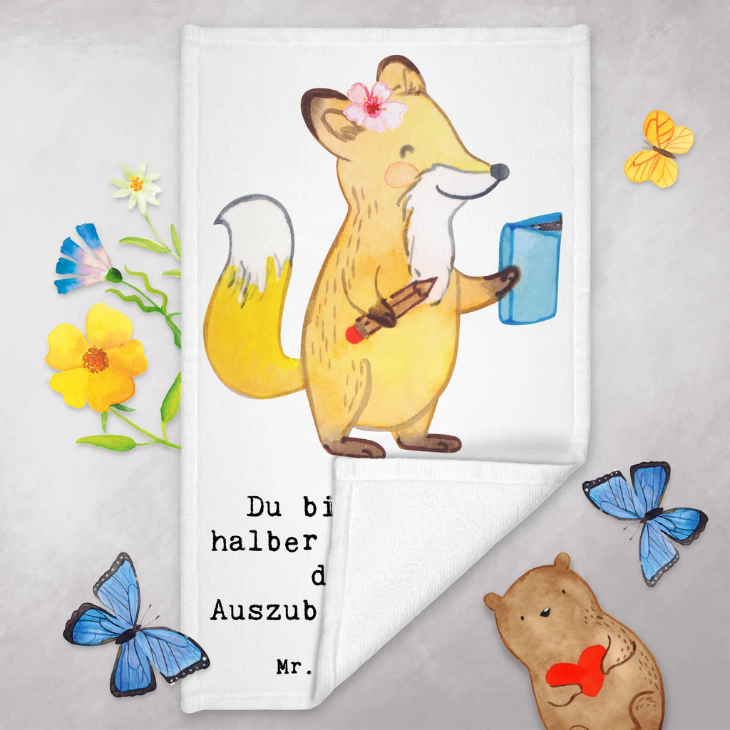 Ręcznik dla gości praktykant serce Zawód, Wykształcenie, Jubileusz, Pożegnanie, Emerytura, Kolega, Koleżanka, Prezent, Dawać, Pracownik, Współpracownik, Firma, Dziękuję, Dziękuję bardzo