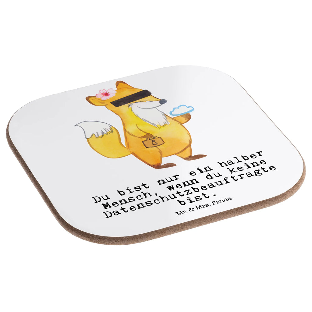 Square coaster Data Protection Officer heart glass coasters, breakfast, presents, gifts, party, gift, Coasters, gift idea, best, farewell gift, passing exam, anniversary, retirement, promotion, job start, sayings, funny, profession