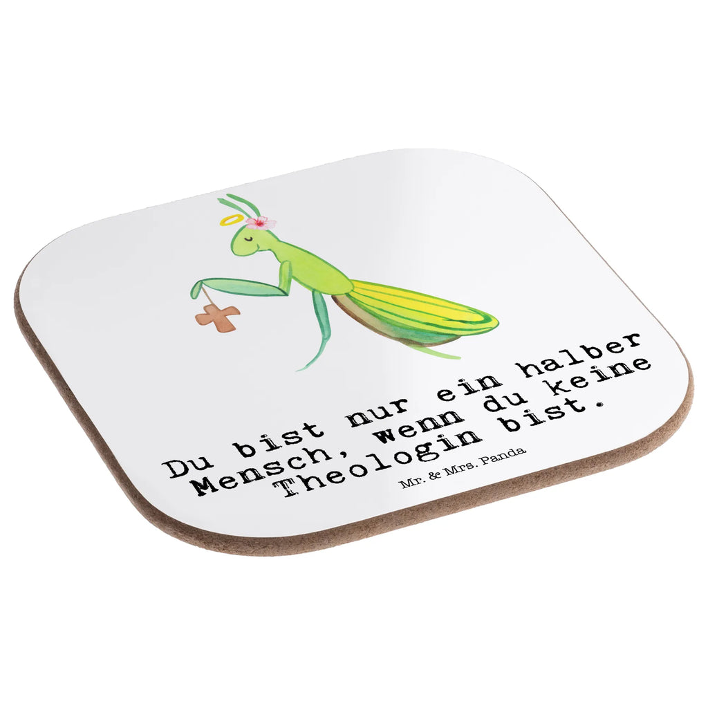 Square coaster Theologian heart party, breakfast, gift, presents, Coasters, gifts, glass coasters, gift idea, best, farewell gift, passing exam, anniversary, retirement, promotion, job start, sayings, funny, profession