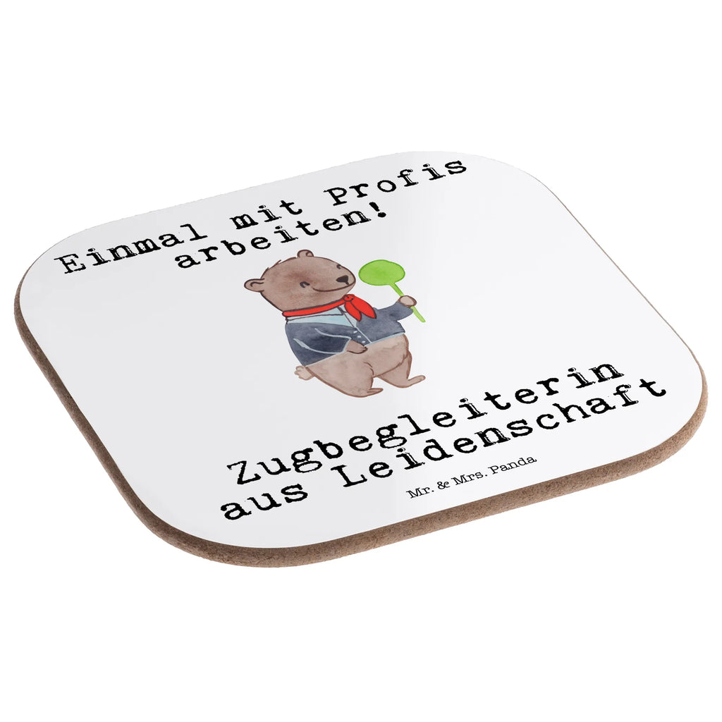 Square coaster female train attendant Passion gift, Coasters, glass coasters, presents, gifts, party, breakfast, gift idea, best, farewell gift, passing exam, anniversary, retirement, promotion, job start, sayings, funny, profession