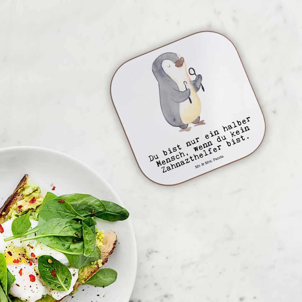 Square coaster dental assistant heart breakfast, gifts, gift, party, glass coasters, Coasters, presents, gift idea, best, farewell gift, passing exam, anniversary, retirement, promotion, job start, sayings, funny, profession