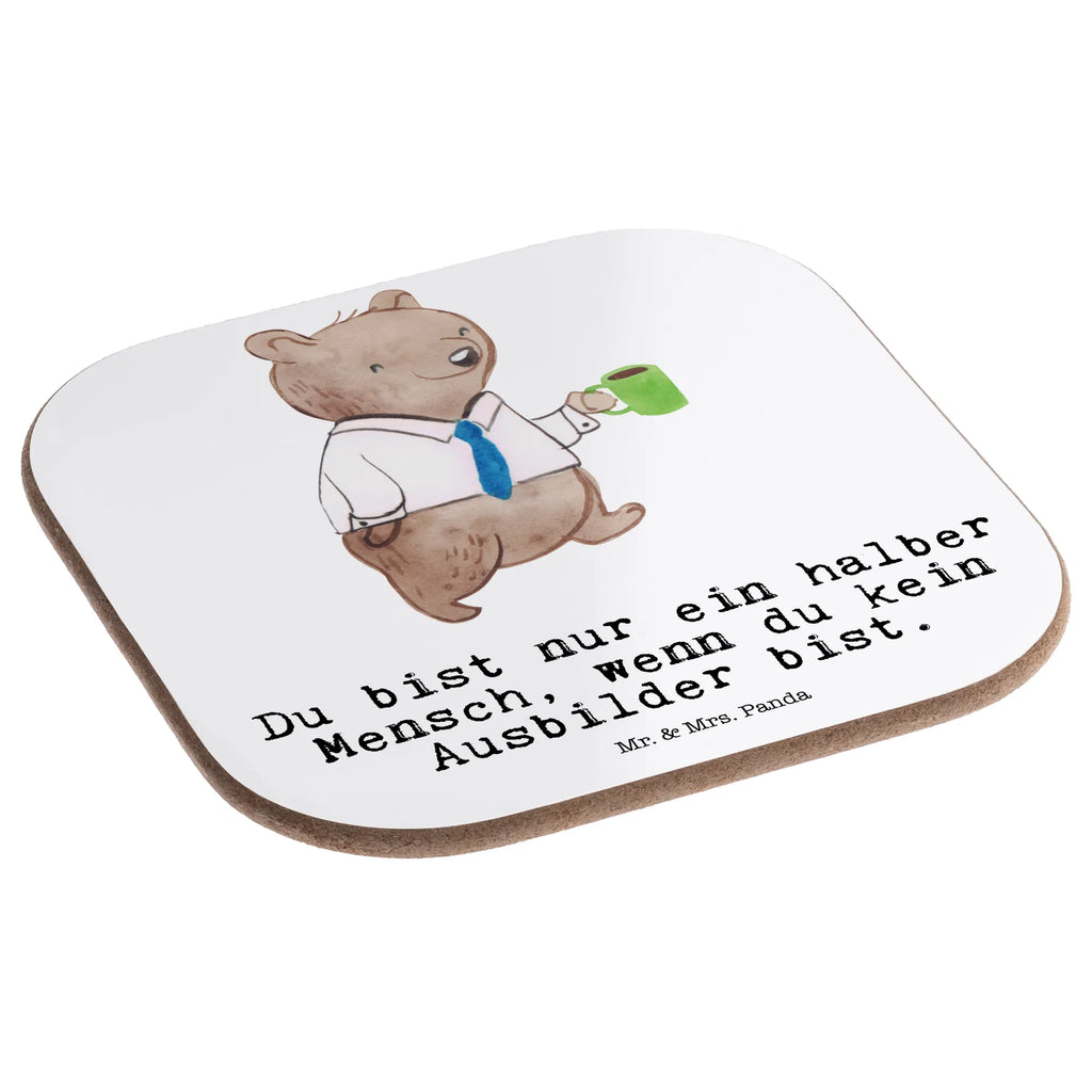 Square coaster Instructor Heart gifts, glass coasters, presents, Coasters, gift, party, breakfast, gift idea, best, farewell gift, passing exam, anniversary, retirement, promotion, job start, sayings, funny, profession