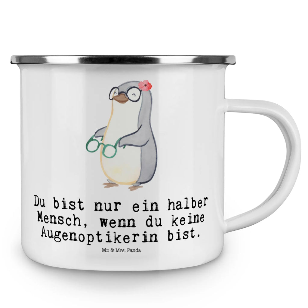 Enamel camping mug optician heart campfire mug, enamel camping cup, enamel mug, steel mug for camping, camper mug, stainless steel drinking cup, camping mug, adventure mug, outdoor cup, backpacking mug, hiking mug, tin coffee cup, camping metal cup, camp coffee mug, bushcraft mug, metal cup, enamel drinking mug, metal camping mug, travel mug, lightweight camping mug, gift, gift idea, best, farewell gift, passing exam, anniversary, retirement, promotion, job start, sayings, funny, profession