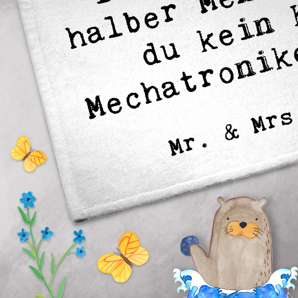 Guest towel Automotive Mechatronics Technician Heart guest towels, 50 x 30, towel, hand towels, Guest towel, gift, gift idea, best, farewell gift, passing exam, anniversary, retirement, promotion, job start, sayings, funny, profession