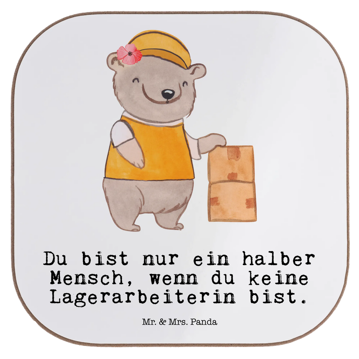 Untersetzer Lagerarbeiterin Herz