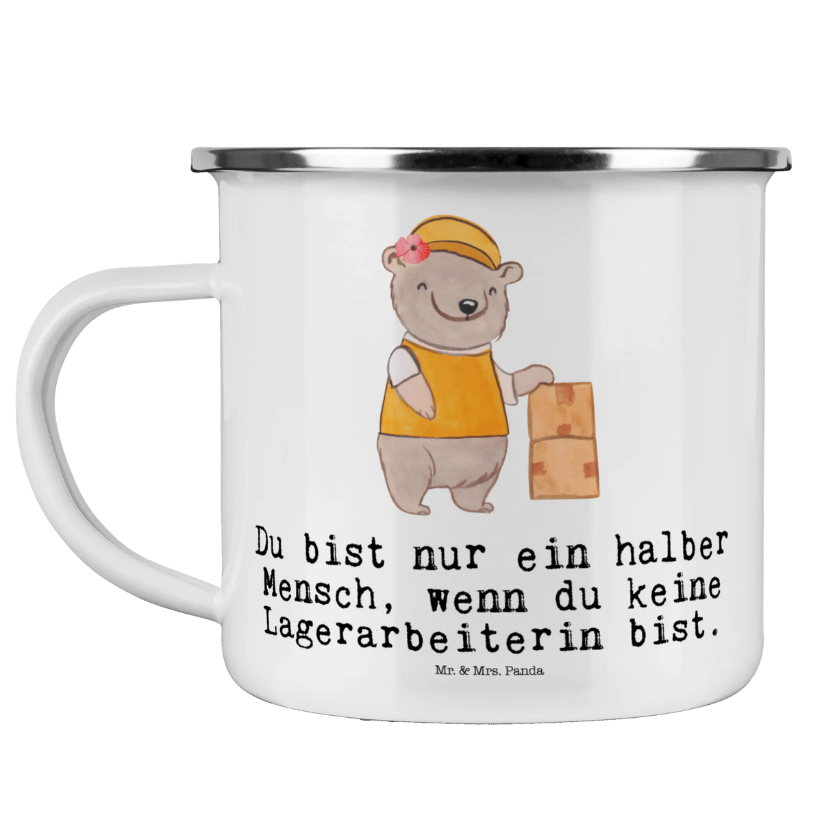 Enamel camping mug Warehouse worker Heart metal cup, camper mug, bushcraft mug, travel mug, camping metal cup, hiking mug, backpacking mug, camp coffee mug, adventure mug, campfire mug, metal camping mug, steel mug for camping, enamel camping cup, lightweight camping mug, enamel mug, tin coffee cup, stainless steel drinking cup, outdoor cup, camping mug, enamel drinking mug, gift, gift idea, best, farewell gift, passing exam, anniversary, retirement, promotion, job start, sayings, funny, profession