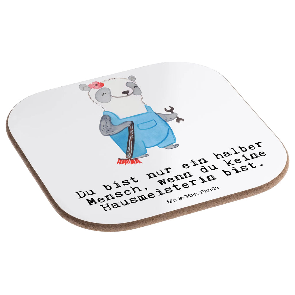 Square coaster janitor heart Coasters, breakfast, gifts, presents, party, glass coasters, gift, gift idea, best, farewell gift, passing exam, anniversary, retirement, promotion, job start, sayings, funny, profession