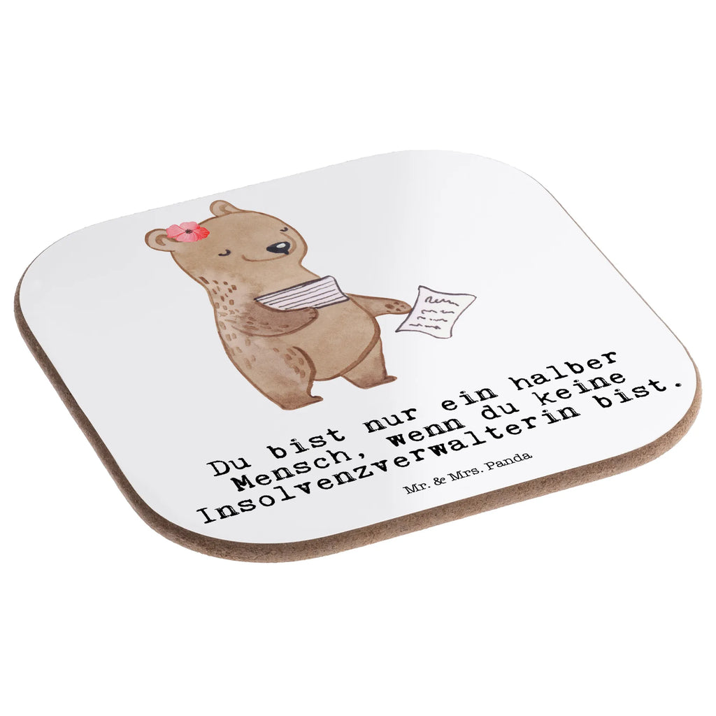 Square coaster insolvency administrator heart presents, breakfast, gifts, gift, glass coasters, party, Coasters, gift idea, best, farewell gift, passing exam, anniversary, retirement, promotion, job start, sayings, funny, profession