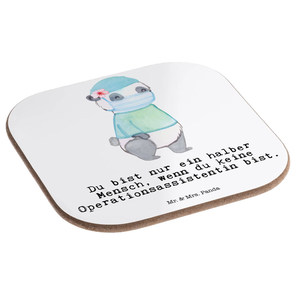 Square coaster Surgical Assistant heart glass coasters, gifts, Coasters, party, presents, gift, breakfast, gift idea, best, farewell gift, passing exam, anniversary, retirement, promotion, job start, sayings, funny, profession