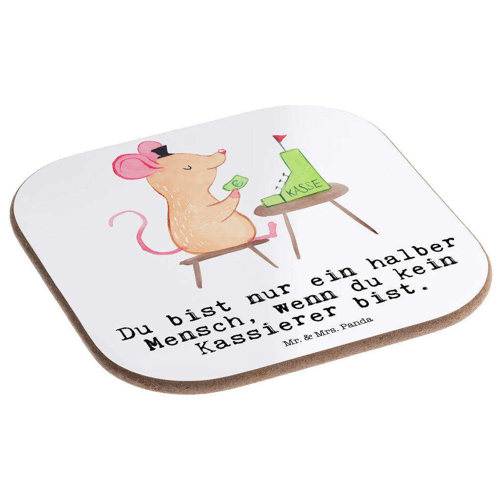 Square coaster cashier heart party, breakfast, Coasters, gifts, gift, glass coasters, presents, gift idea, best, farewell gift, passing exam, anniversary, retirement, promotion, job start, sayings, funny, profession