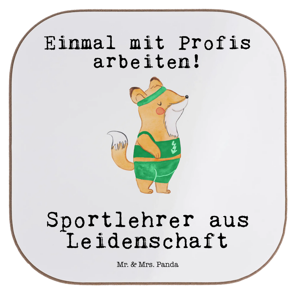 Square coaster physical education teacher Passion glass coasters, breakfast, gift, gifts, presents, Coasters, party, gift idea, best, farewell gift, passing exam, anniversary, retirement, promotion, job start, sayings, funny, profession