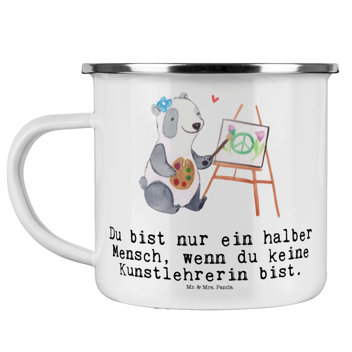 Camping Emaille Tasse Kunstlehrerin Herz metallbecher, Emailletasse, emaillebecher, Teebecher, Kaffeepott, becher emaille, reisetasse, outdoortasse, wanderbecher, Campingtasse, Emaille Becher, Campingbecher, Pott, Reisebecher, wandertasse, Motivtasse, Emaille Tasse, blechbecher, Tasse Emaille, Outdoor Becher, Outdoor Tasse, Blechtasse, Haferl, Teetasse, Geschenk, Schenken, Jubiläum, Danke, Dankeschön, Beruf, Ausbildung, Abschied, Rente, Kollege, Kollegin, Arbeitskollege, Mitarbeiter, Firma, Kunstlehrerin, Kunstunterricht, Kunstschule