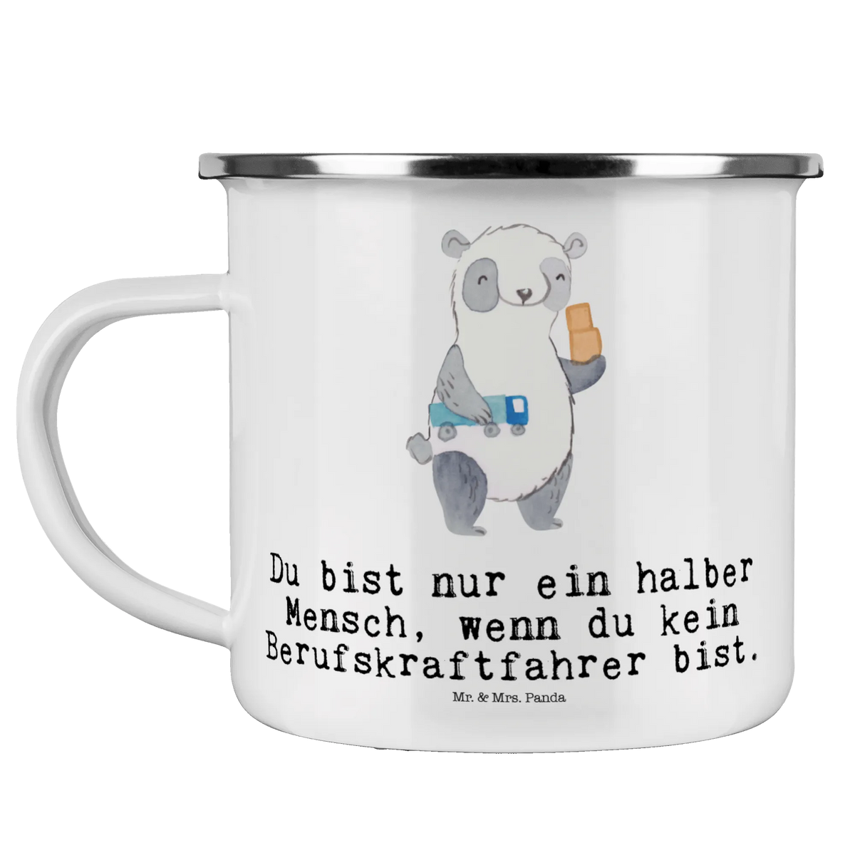 Camping Emaille Tasse Berufskraftfahrer Herz Blechtasse, Tasse Emaille, wanderbecher, Kaffeepott, Emailletasse, Motivtasse, blechbecher, Campingtasse, metallbecher, becher emaille, Teebecher, Outdoor Tasse, Pott, Emaille Tasse, emaillebecher, Teetasse, Emaille Becher, Outdoor Becher, Reisebecher, outdoortasse, Haferl, reisetasse, wandertasse, Campingbecher, Geschenk, Schenken, Jubiläum, Danke, Dankeschön, Beruf, Ausbildung, Abschied, Rente, Kollege, Kollegin, Arbeitskollege, Mitarbeiter, Firma