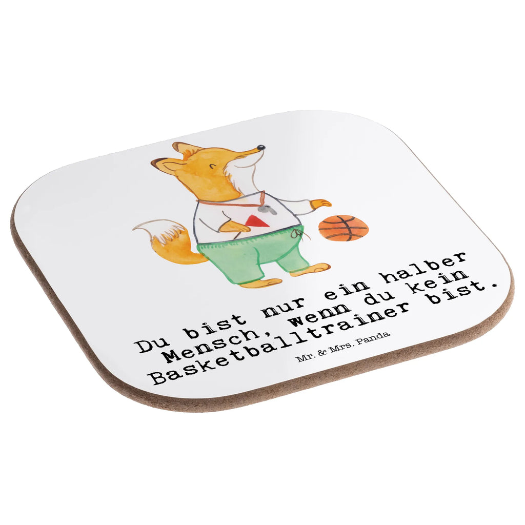 Square coaster Basketball coach Heart breakfast, Coasters, party, gifts, glass coasters, presents, gift, gift idea, best, farewell gift, passing exam, anniversary, retirement, promotion, job start, sayings, funny, profession