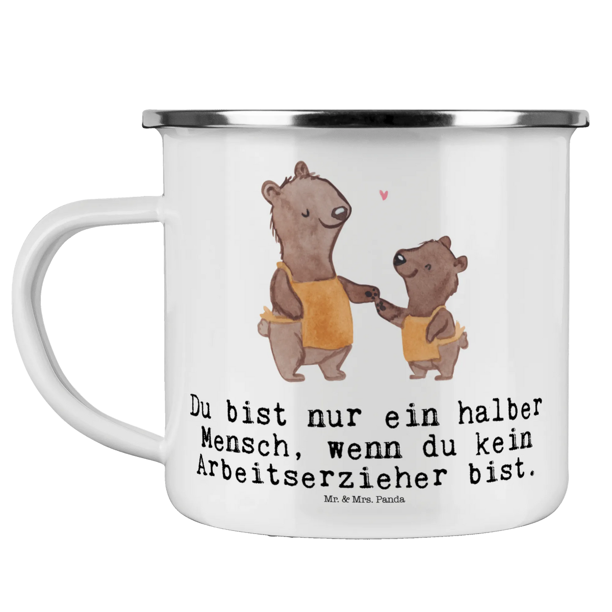 Camping Emaille Tasse Arbeitserzieher Herz Motivtasse, Outdoor Becher, Kaffeepott, Blechtasse, Emaille Becher, outdoortasse, Campingbecher, becher emaille, Campingtasse, Emaille Tasse, emaillebecher, Teetasse, reisetasse, wanderbecher, blechbecher, Tasse Emaille, metallbecher, wandertasse, Haferl, Teebecher, Reisebecher, Emailletasse, Pott, Outdoor Tasse, Geschenk, Schenken, Jubiläum, Danke, Dankeschön, Beruf, Ausbildung, Abschied, Rente, Kollege, Kollegin, Arbeitskollege, Mitarbeiter, Firma, Studium, Arbeitspädagoge, Arbeitserzieher