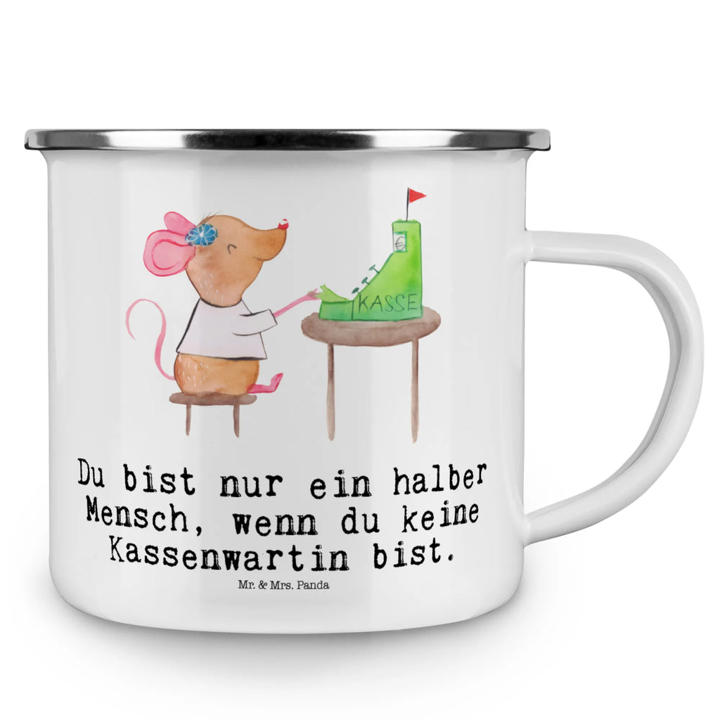 Kempingowy kubek emaliowany skarbniczka serce Zawód, Wykształcenie, Jubileusz, Pożegnanie, Emerytura, Kolega, Koleżanka, Prezent, Dawać, Pracownik, Współpracownik, Firma, Dziękuję, Dziękuję bardzo