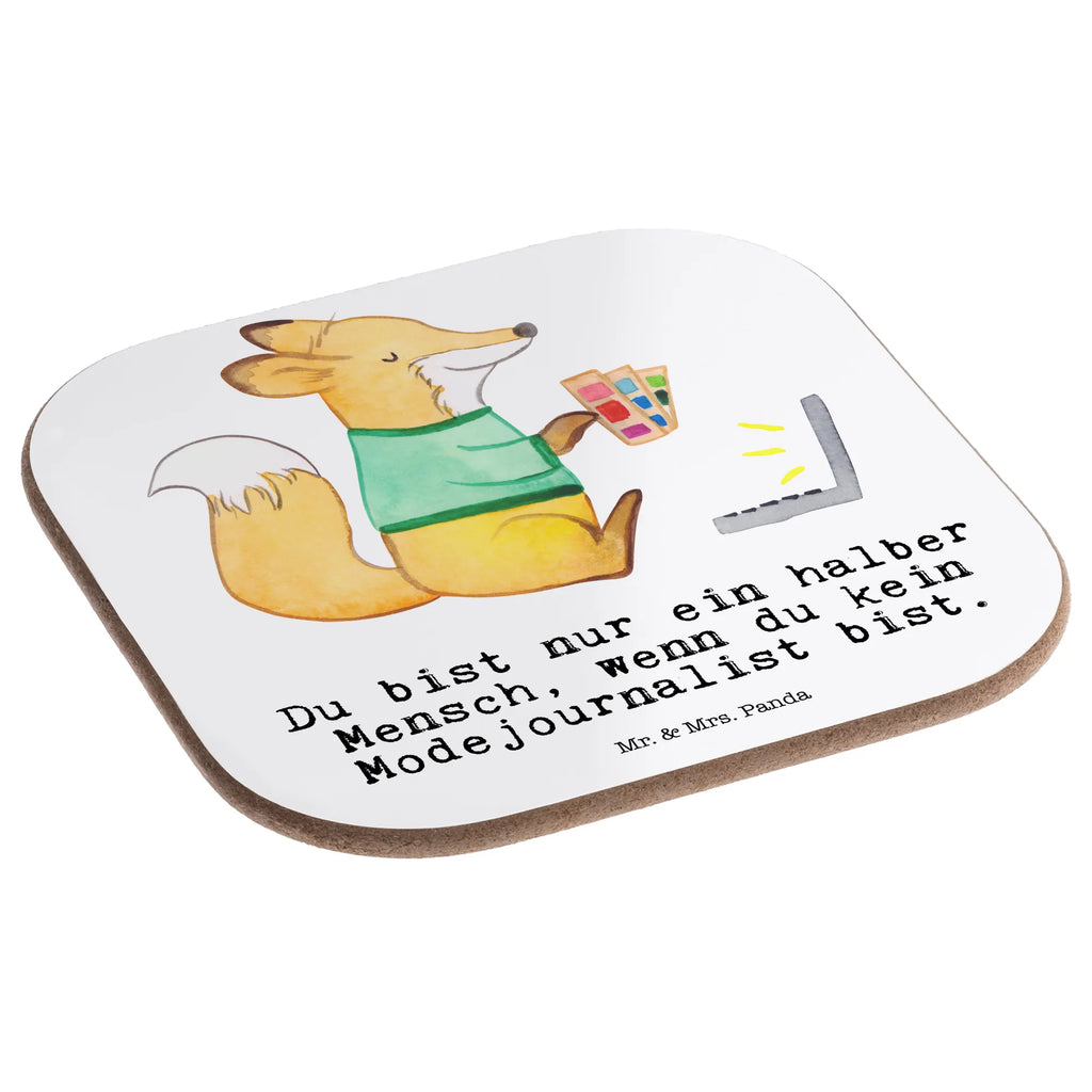 Square coaster Fashion Journalist Heart Coasters, gifts, party, breakfast, glass coasters, presents, gift, gift idea, best, farewell gift, passing exam, anniversary, retirement, promotion, job start, sayings, funny, profession