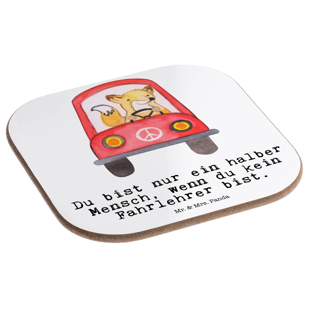 Square coaster driving instructor heart presents, breakfast, party, gifts, gift, glass coasters, Coasters, gift idea, best, farewell gift, passing exam, anniversary, retirement, promotion, job start, sayings, funny, profession