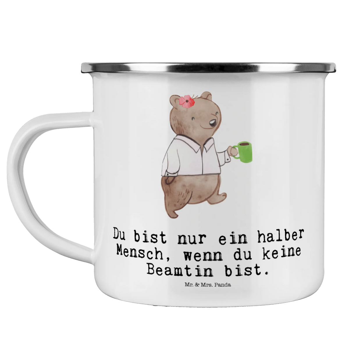 Camping Emaille Tasse Beamtin Herz Teebecher, becher emaille, Outdoor Tasse, Pott, outdoortasse, Teetasse, Campingtasse, Blechtasse, Campingbecher, wanderbecher, Haferl, wandertasse, Emaille Becher, Kaffeepott, Emaille Tasse, emaillebecher, Reisebecher, Tasse Emaille, metallbecher, Outdoor Becher, Emailletasse, Motivtasse, blechbecher, reisetasse, Geschenk, Schenken, Jubiläum, Danke, Dankeschön, Beruf, Ausbildung, Abschied, Rente, Kollege, Kollegin, Arbeitskollege, Mitarbeiter, Firma, Studium, Amt, Beamte, Verbeamtung, Beamtentum, Öffentlicher Dienst