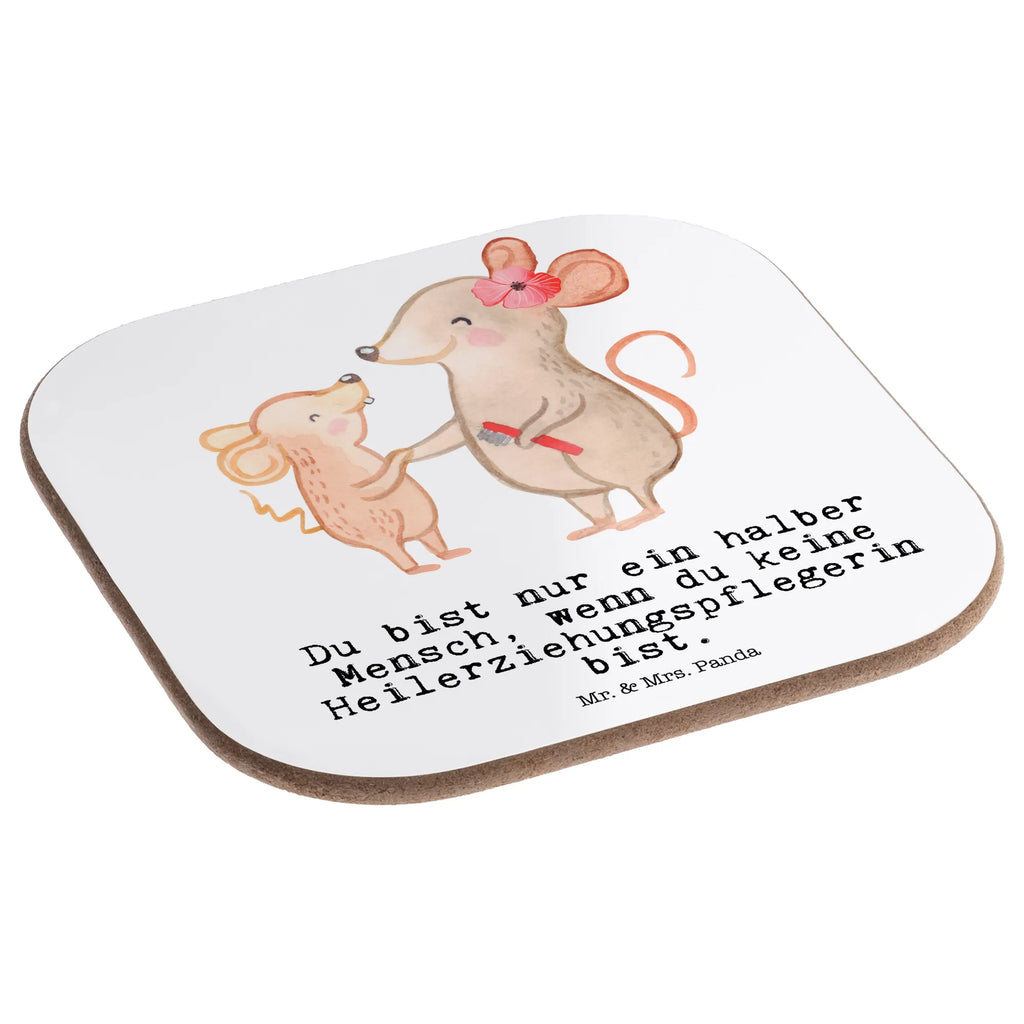 Square coaster special needs educator Heart breakfast, party, Coasters, gifts, glass coasters, gift, presents, gift idea, best, farewell gift, passing exam, anniversary, retirement, promotion, job start, sayings, funny, profession