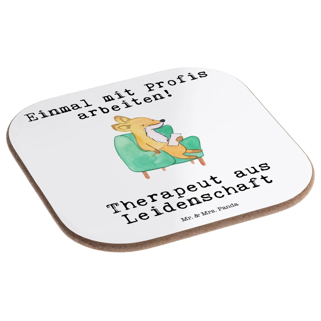 Square coaster Therapist Passion breakfast, Coasters, gift, gifts, glass coasters, party, presents, gift idea, best, farewell gift, passing exam, anniversary, retirement, promotion, job start, sayings, funny, profession