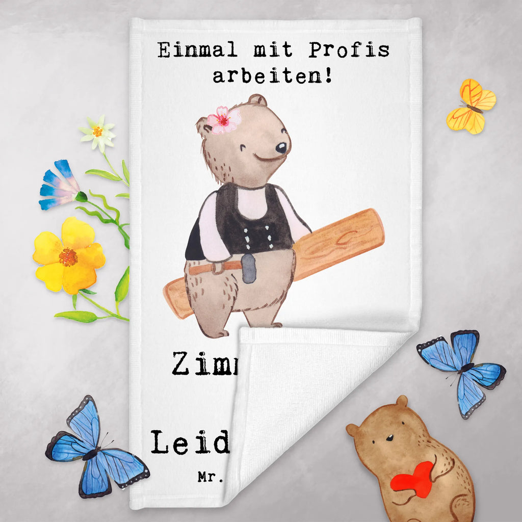 Guest towel Female Carpenter Passion hand towels, towel, 50 x 30, Guest towel, guest towels, gift, gift idea, best, farewell gift, passing exam, anniversary, retirement, promotion, job start, sayings, funny, profession