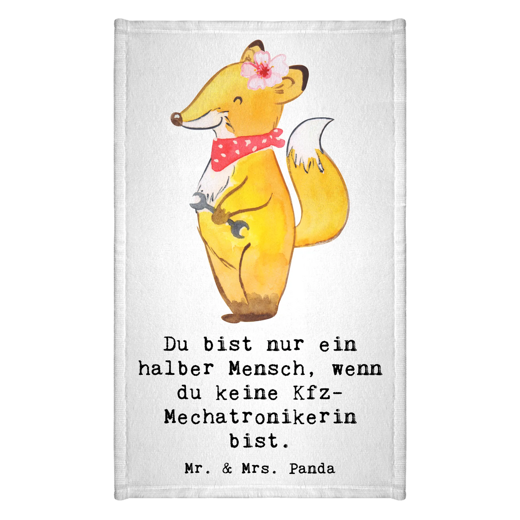 Ręcznik dla gości Mechatronik pojazdów samochodowych serce Zawód, Wykształcenie, Jubileusz, Pożegnanie, Emerytura, Kolega, Koleżanka, Prezent, Dawać, Pracownik, Współpracownik, Firma, Dziękuję, Dziękuję bardzo