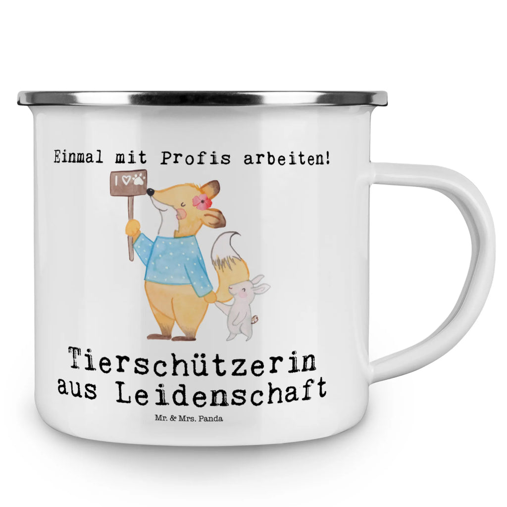 Enamel camping mug Animal rights activist Passion enamel camping cup, camp coffee mug, backpacking mug, travel mug, steel mug for camping, lightweight camping mug, enamel mug, campfire mug, adventure mug, camping mug, stainless steel drinking cup, outdoor cup, metal camping mug, metal cup, camping metal cup, camper mug, tin coffee cup, enamel drinking mug, hiking mug, bushcraft mug, gift, gift idea, best, farewell gift, passing exam, anniversary, retirement, promotion, job start, sayings, funny, profession