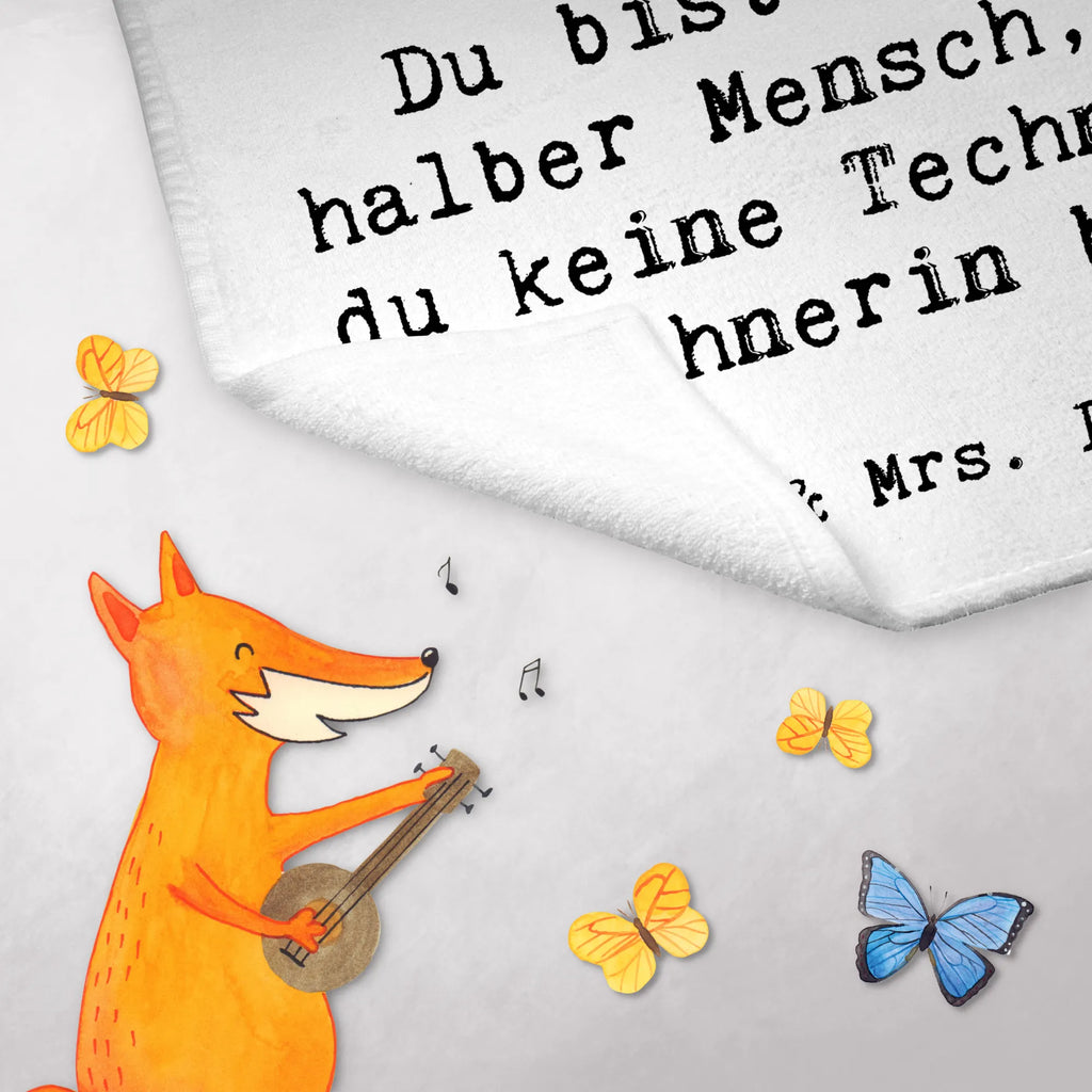 Ręcznik dla gości rysowniczka techniczna serce Zawód, Wykształcenie, Jubileusz, Pożegnanie, Emerytura, Kolega, Koleżanka, Prezent, Dawać, Pracownik, Współpracownik, Firma, Dziękuję, Dziękuję bardzo