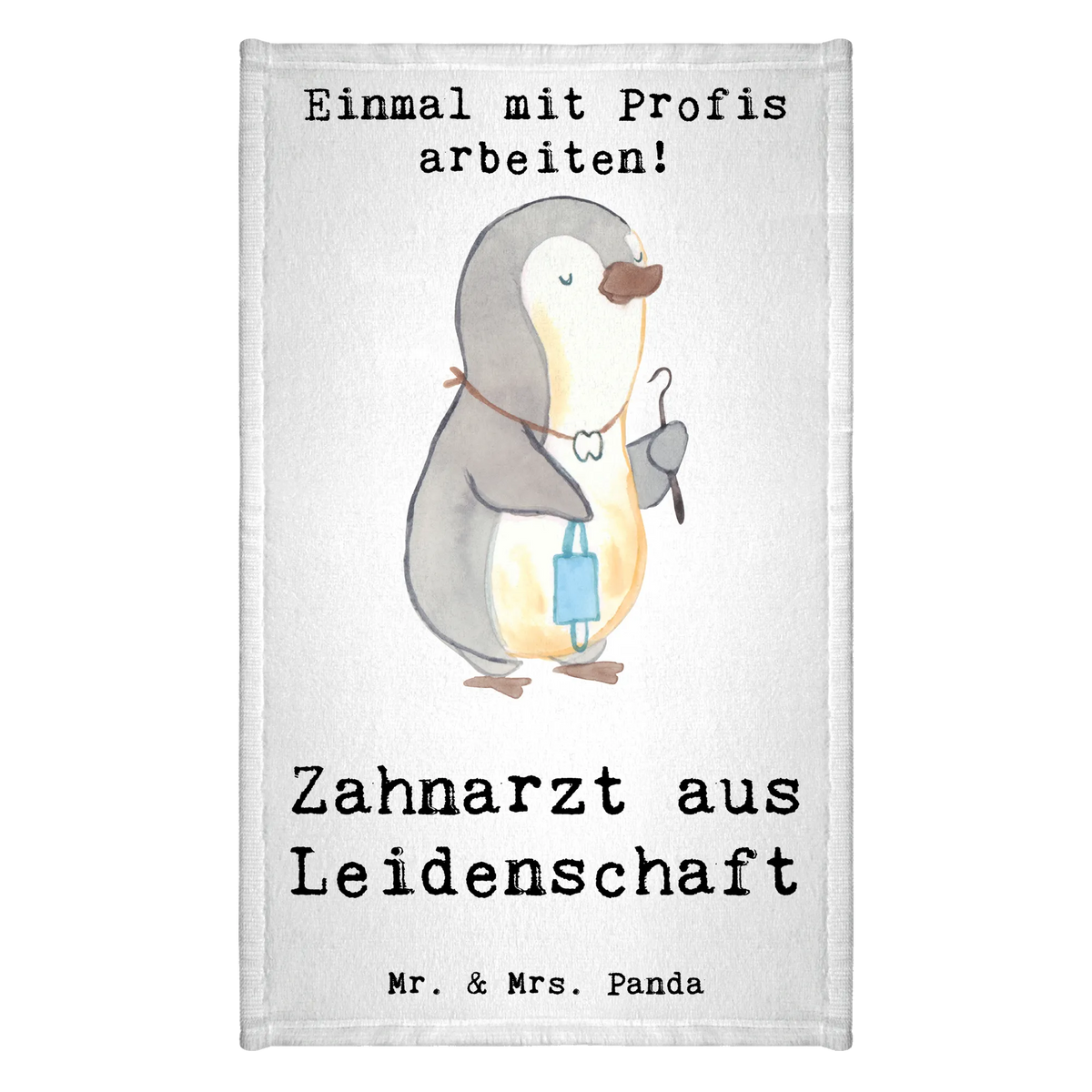 Ręcznik dla gości dentysta pasja Zawód, Wykształcenie, Jubileusz, Pożegnanie, Emerytura, Kolega, Koleżanka, Prezent, Dawać, Pracownik, Współpracownik, Firma, Dziękuję, Dziękuję bardzo