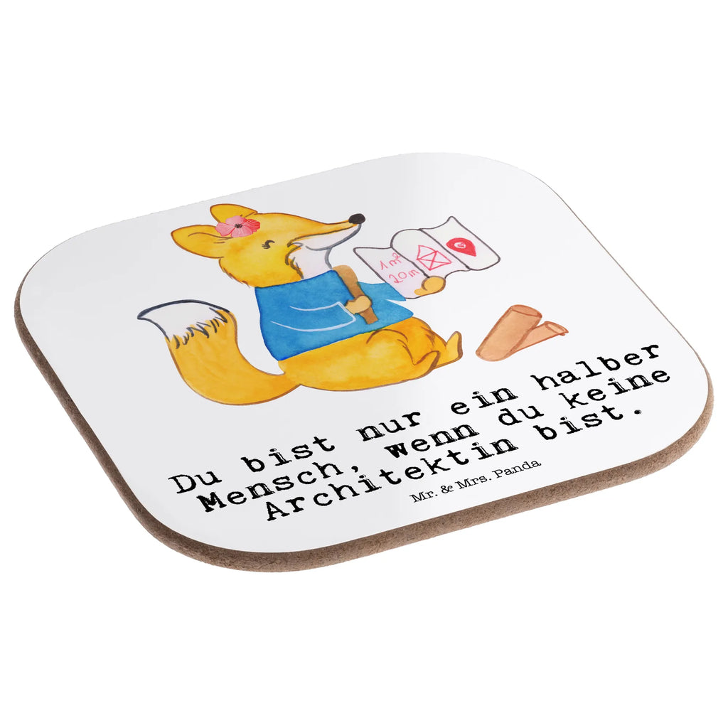 Square coaster female architect Heart breakfast, Coasters, party, gift, gifts, presents, glass coasters, gift idea, best, farewell gift, passing exam, anniversary, retirement, promotion, job start, sayings, funny, profession